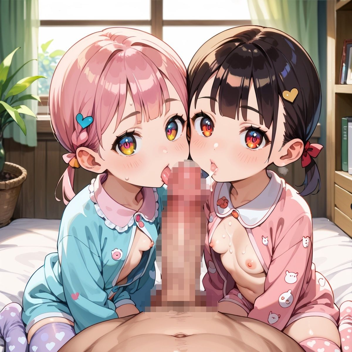 ロリ処女な妹のセックス実習のお手伝い7【夢のロリセックス!200枚!】8