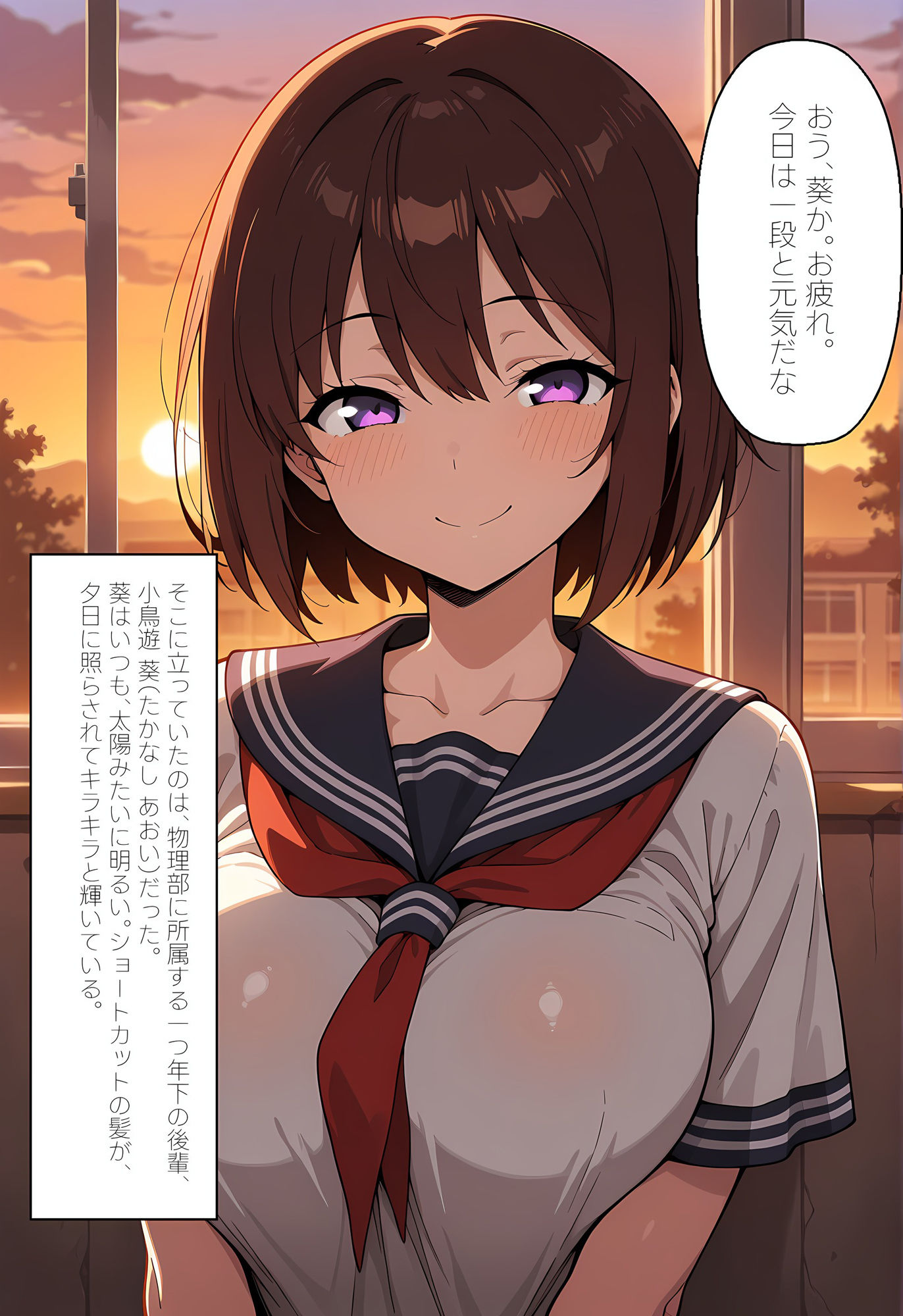 サンプル画像2:放課後の物理準備室(ゼイゼリヤドリア) [d_599398]