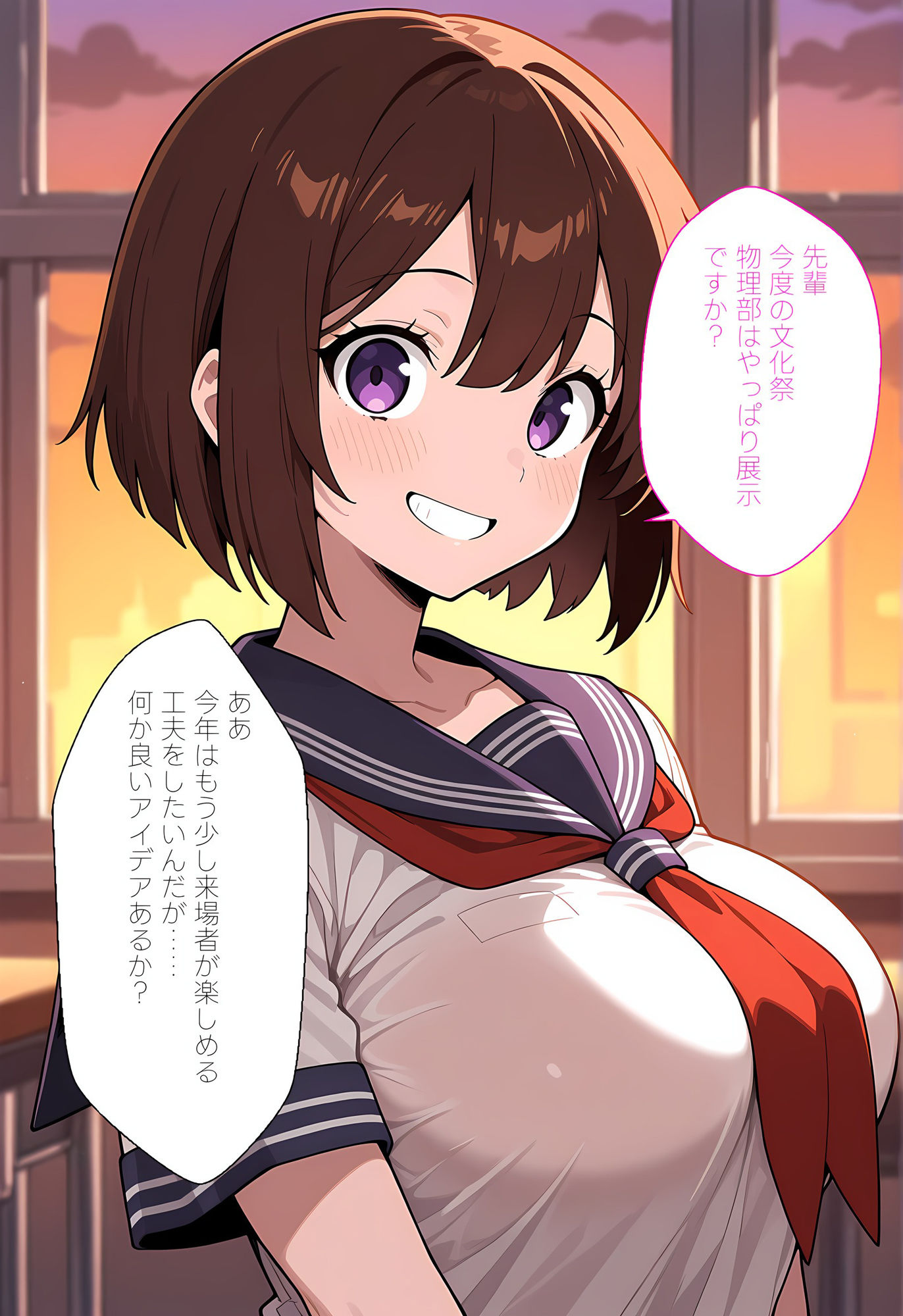 サンプル画像5:放課後の物理準備室(ゼイゼリヤドリア) [d_599398]