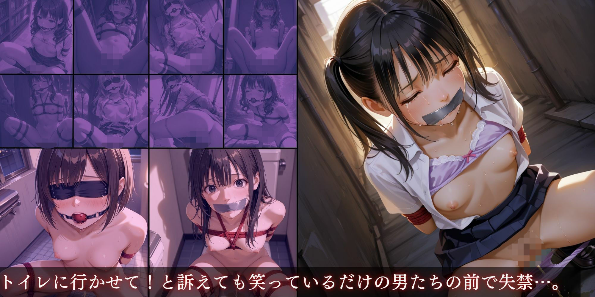 穢され汚された処女たち〜屈辱支配された家出少女達に強●性交中出しして孕ませる〜【vol.2】 画像5
