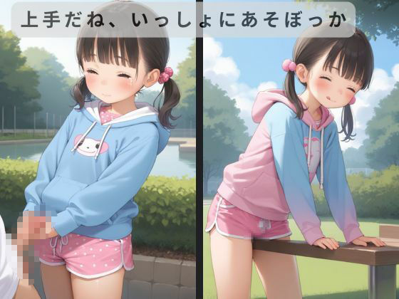 サンプル画像2:ママには内緒…知らないおにいさんと公園のベンチでおとなごっこ(エロ未来) [d_599413]