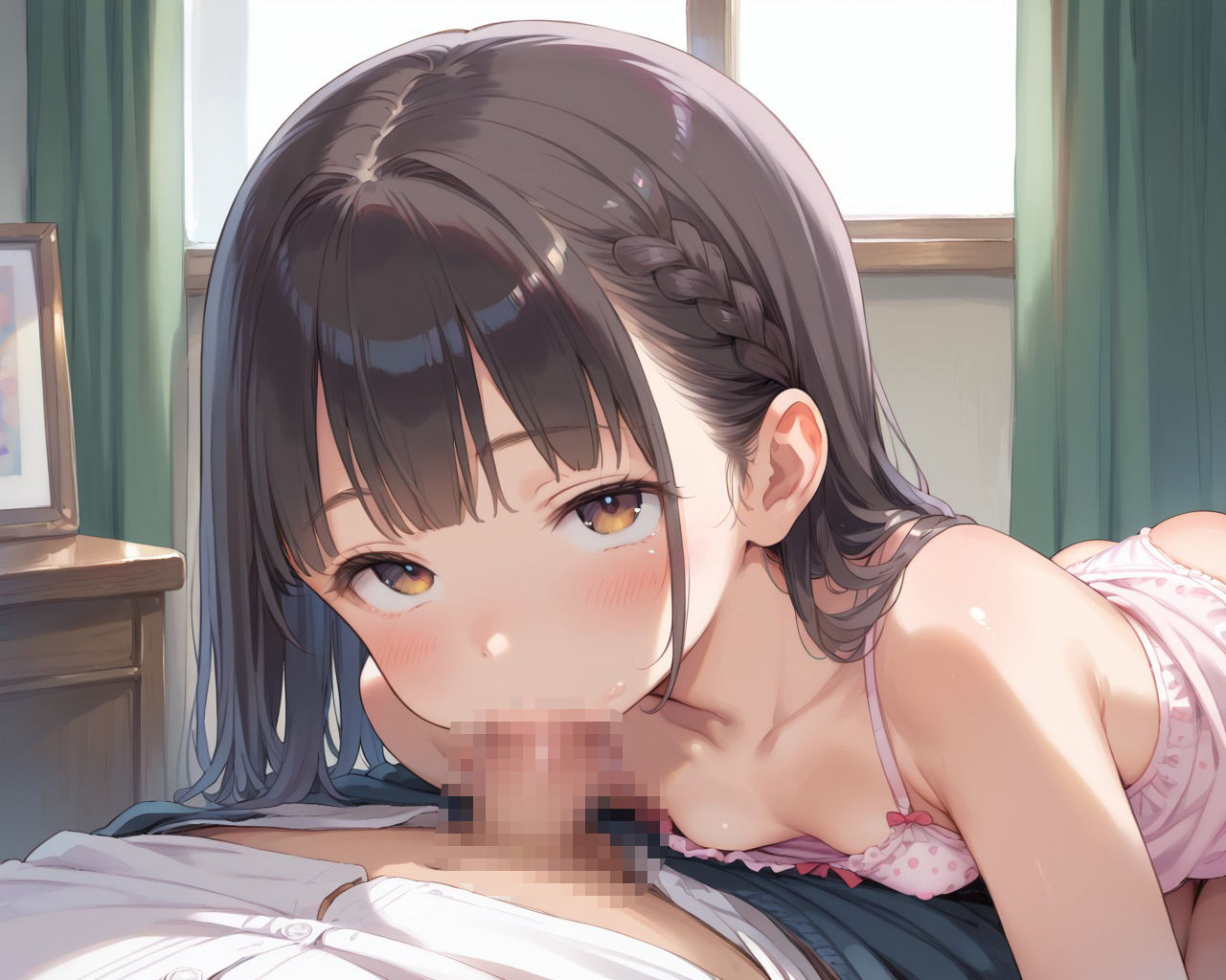 サンプル画像1:お隣の娘を好き放題犯してみた。(もっこりん) [d_599459]