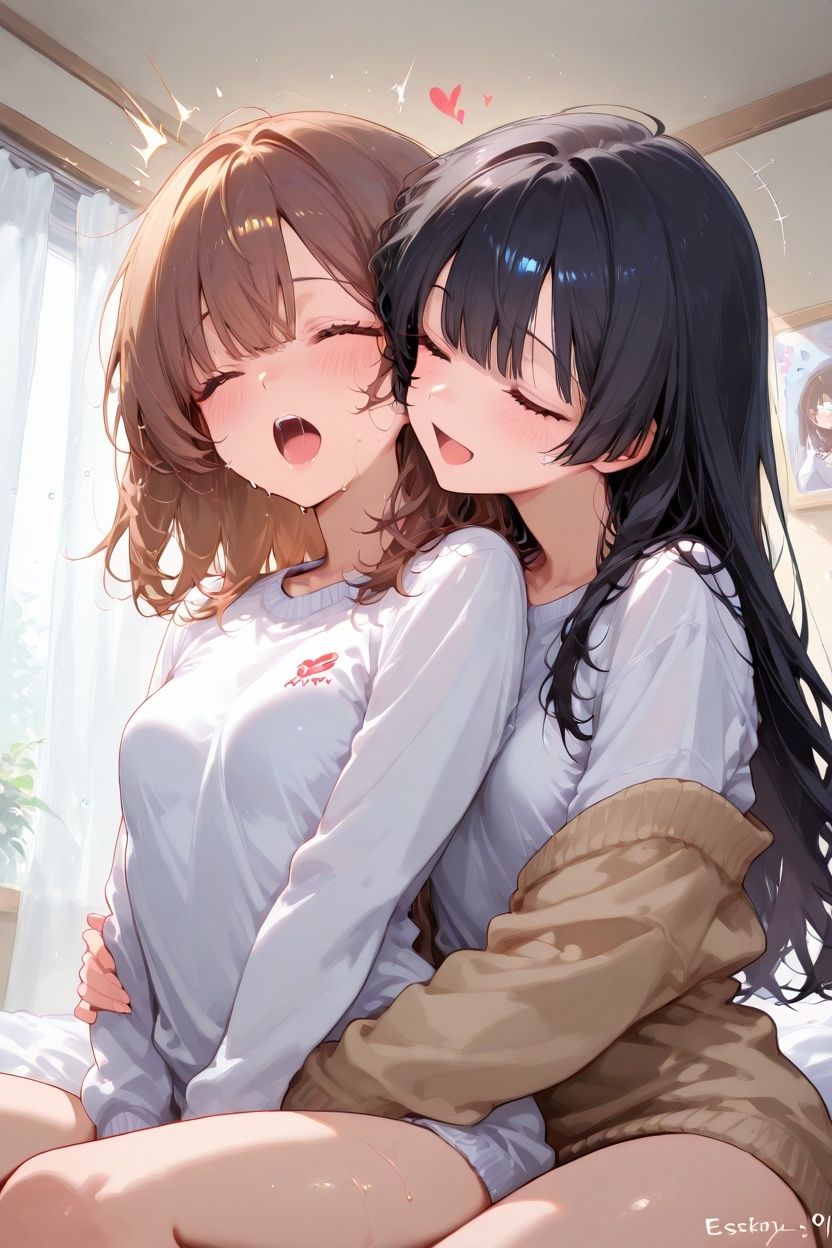 サンプル画像2:シェアハウスに入ったら男一人でハーレム生活な件(欲情エロス工房) [d_599473]