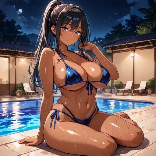 サンプル画像3:巨乳×水着シリーズ vol.4(むねお) [d_599541]