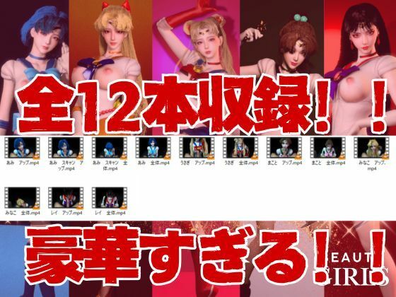 【美女大集合】セーラー戦士パラダイス・フェラ編【セーラームーン】 画像1