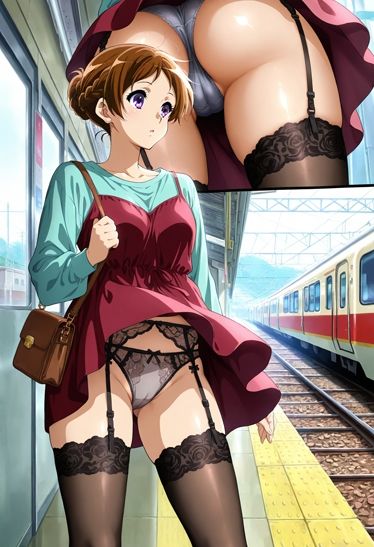 サンプル画像1:今日のパンティーチェック！その47(SUPER-PIPELINE) [d_599557]
