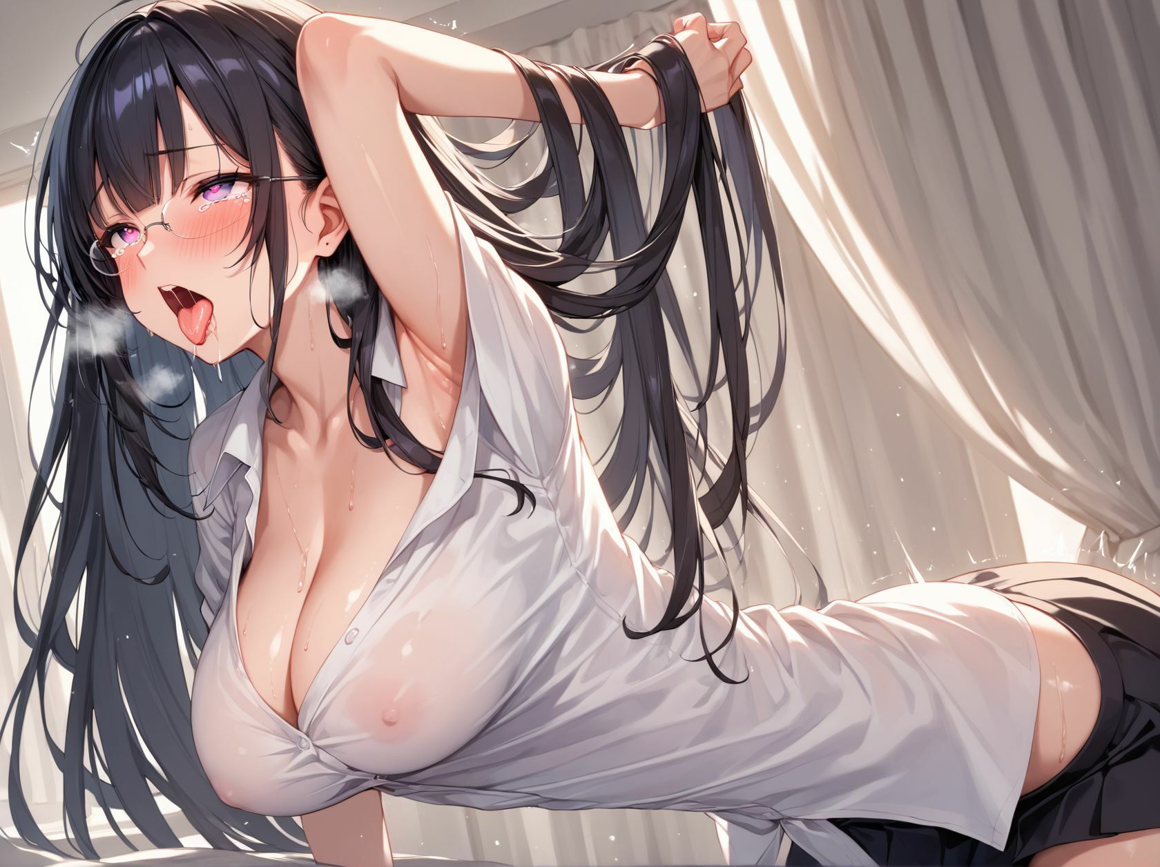 サンプル画像4:ホテル清掃バイトの地味子が、無防備すぎて理性崩壊(白咲こはる) [d_599573]