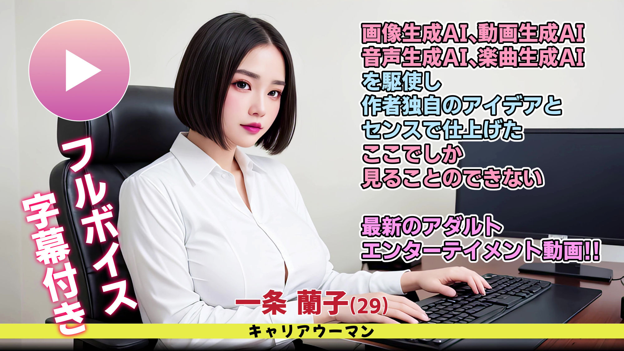 【動画】ムカつく女上司をヤリ逃げ退職!! 画像1