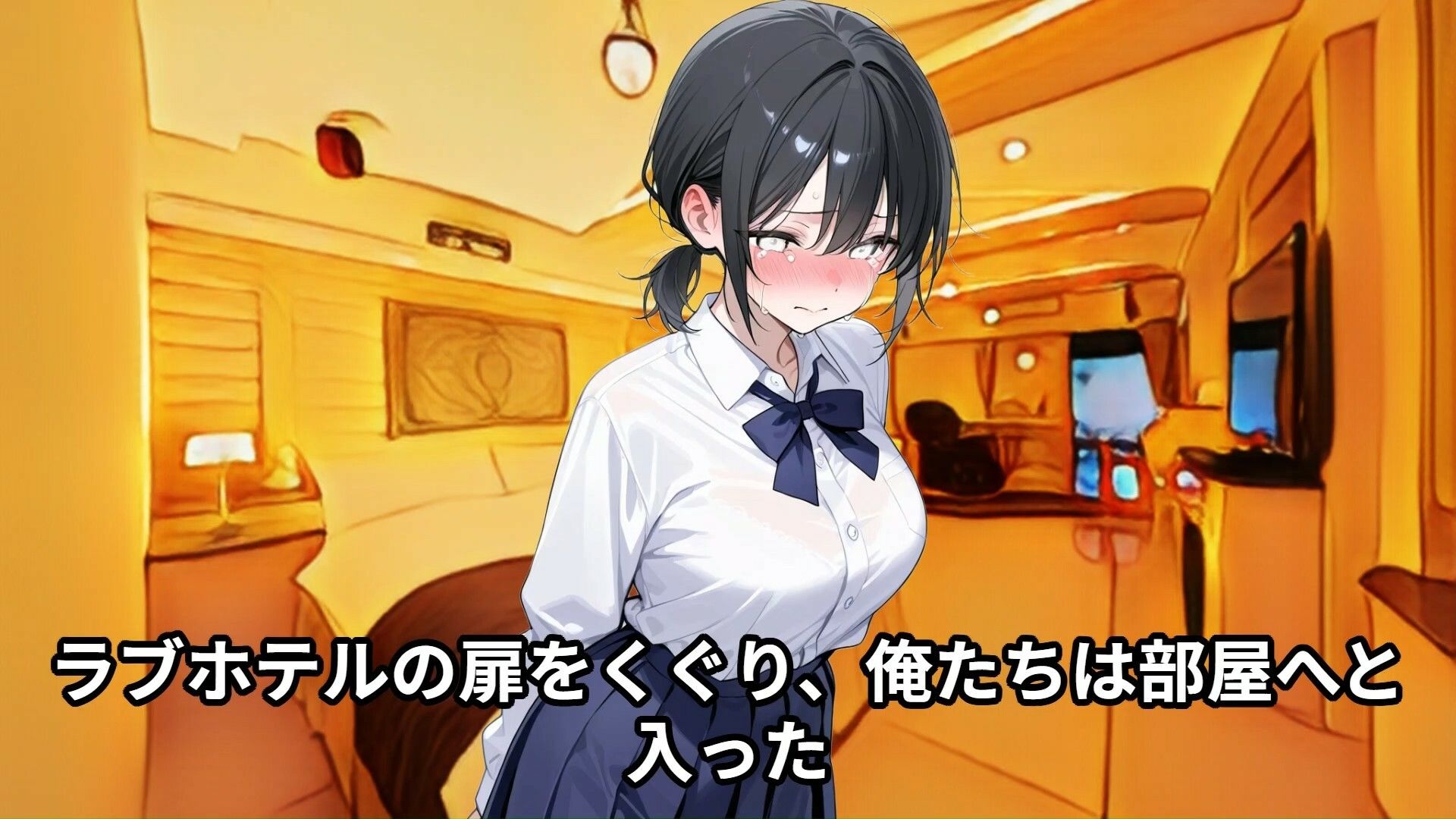 サンプル画像3:【羞恥体験告白】高身長175cmの女子学生が目の前に立ってて勝手にビビった俺、実はただの気弱で可憐な子だったので、満員電車で弄んでしまった話（中編）(羞恥体験告白) [d_599642]