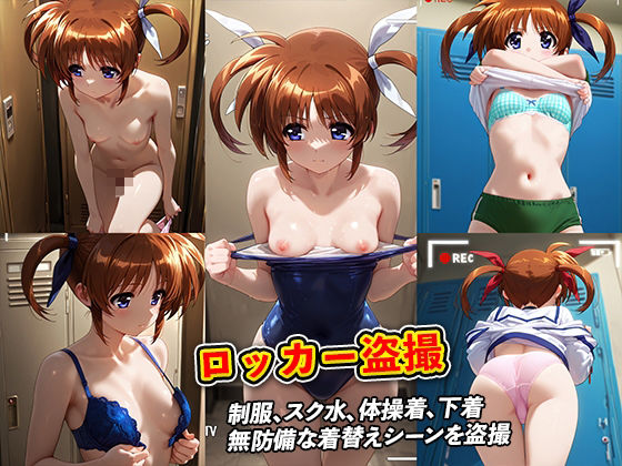 サンプル画像2:盗撮ストーカーに狙われたヒロイン-高町なのは-(AIとらぶる) [d_599662]