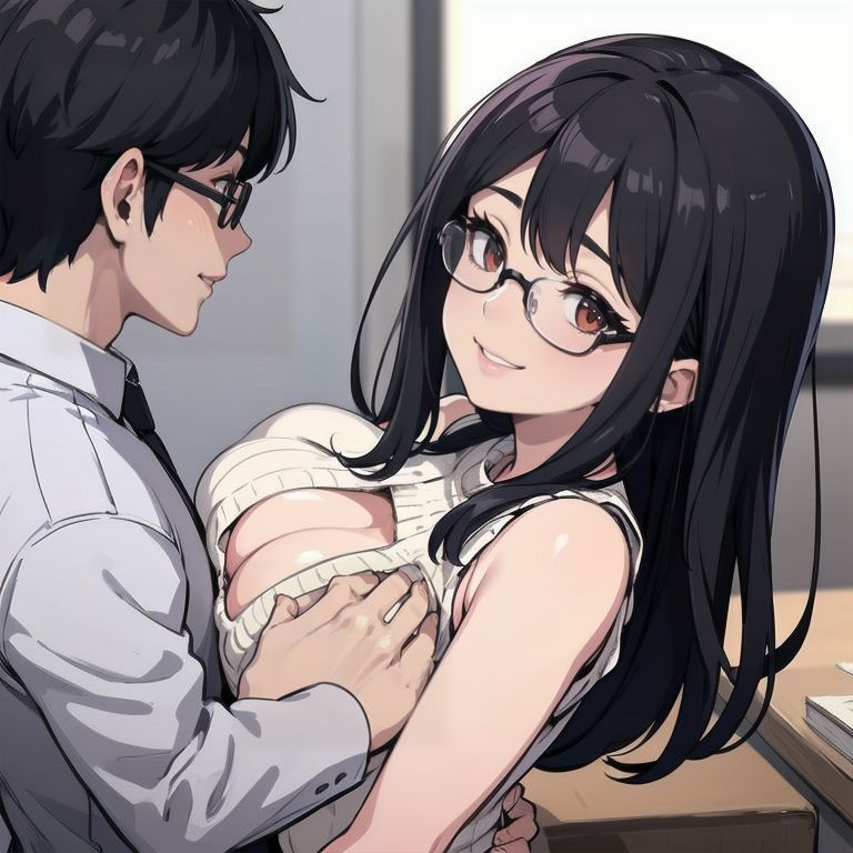 サンプル画像2:メガネ女子性交録(アレン・アイランド) [d_599673]