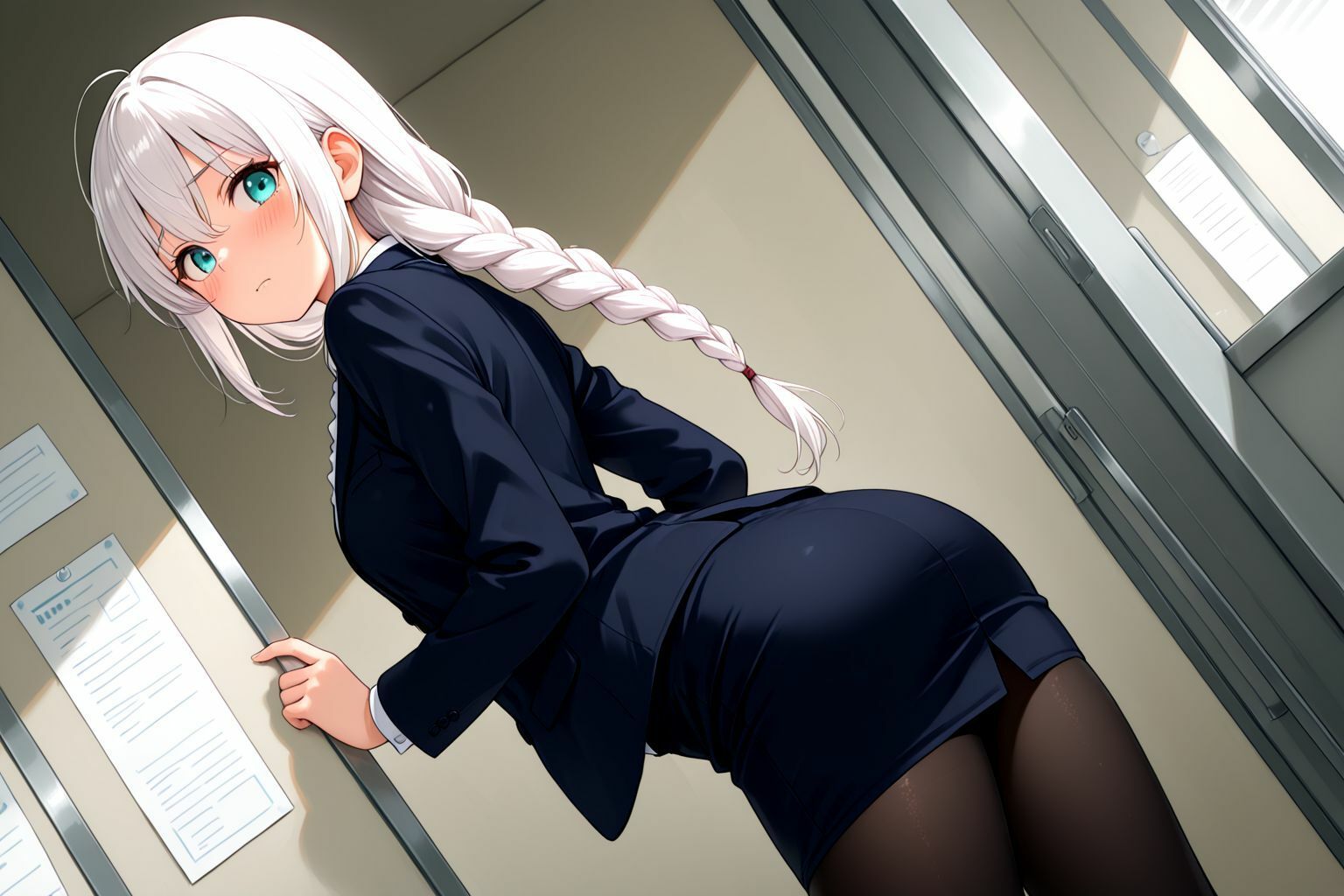 仕事もエッチも一生懸命！ピュア系OL後輩のご褒美エッチ 画像2