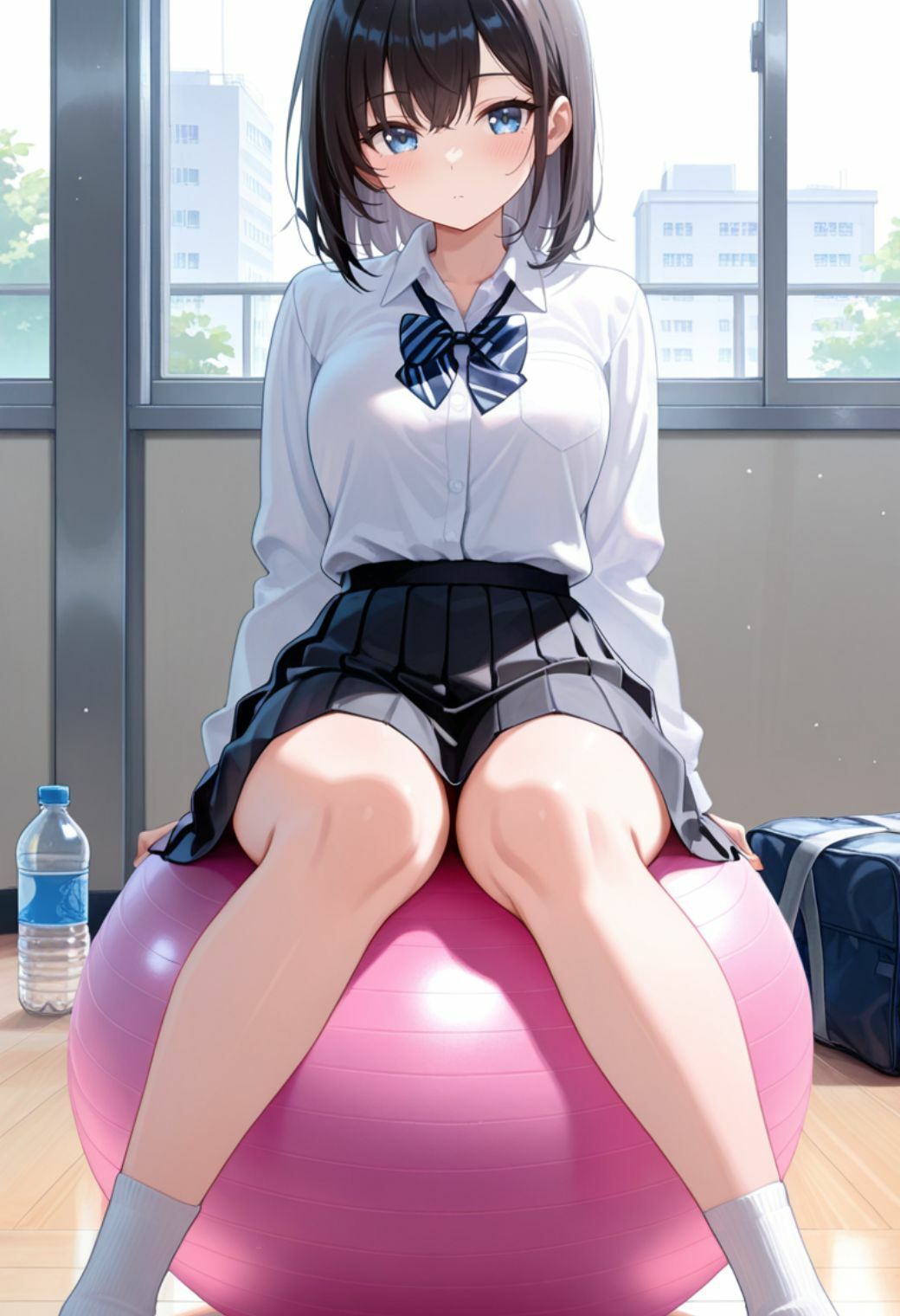 爆乳妹に種付けファック 画像1