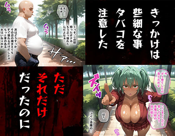 サンプル画像1:タバコを注意しただけなのに  一騎当千  呂布奉先編(まいすたーK) [d_599741]