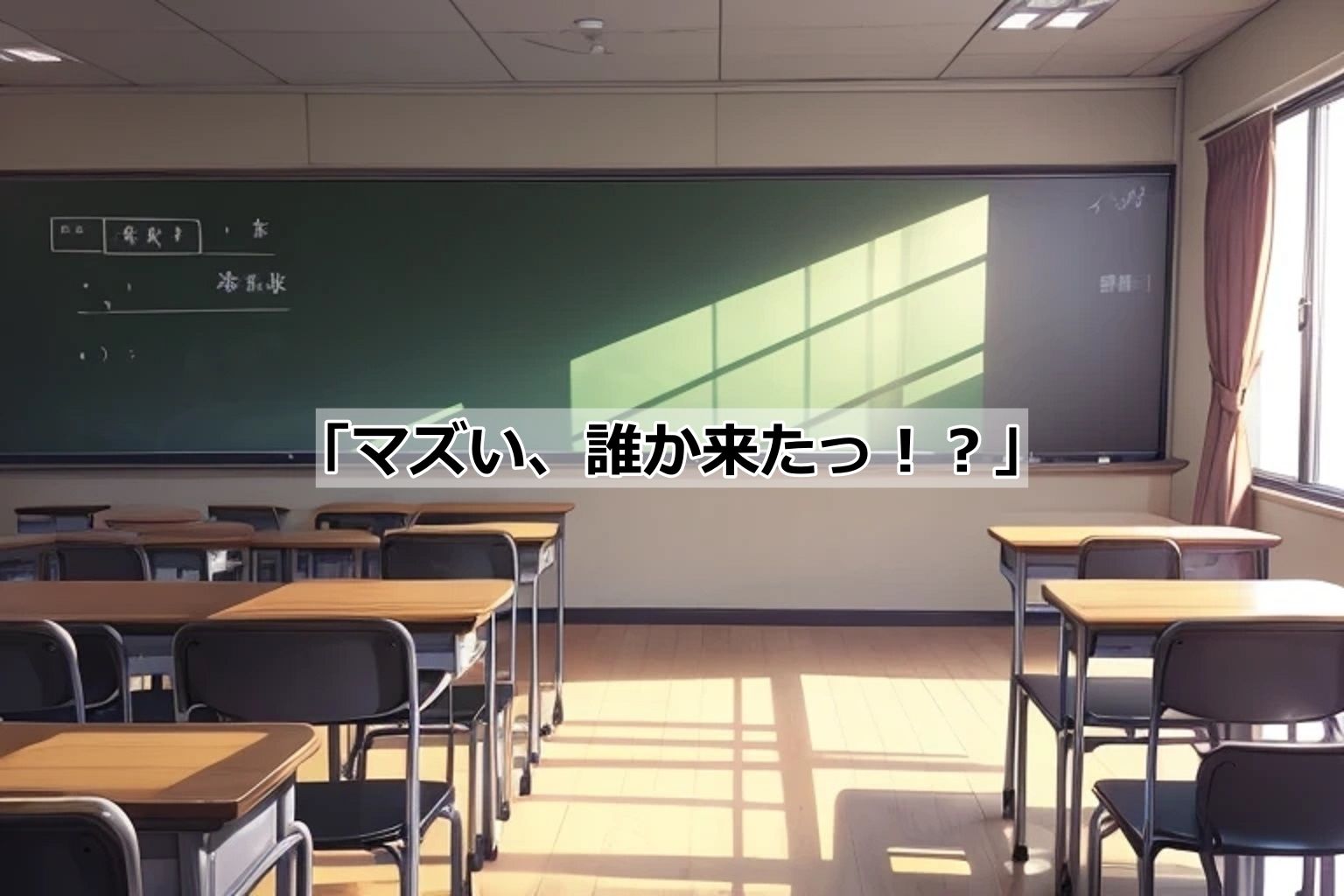 ダウナー女子の着替えを覗いたら誘惑された。 画像1