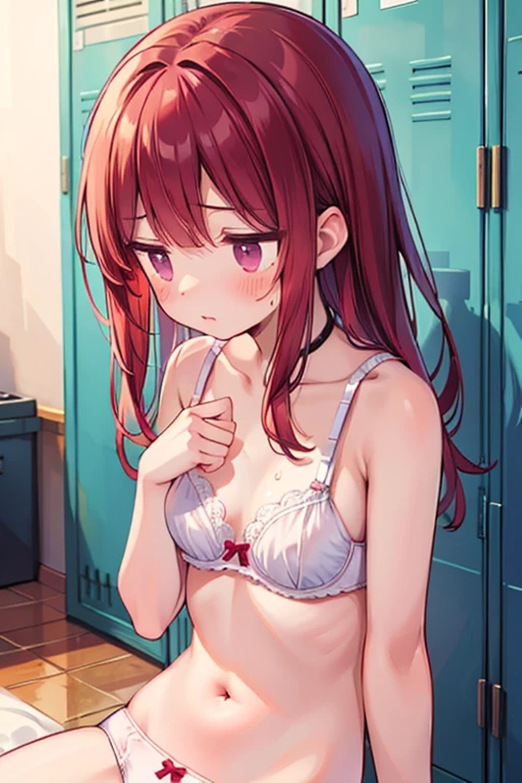 ダウナー女子の着替えを覗いたら誘惑された。 画像4