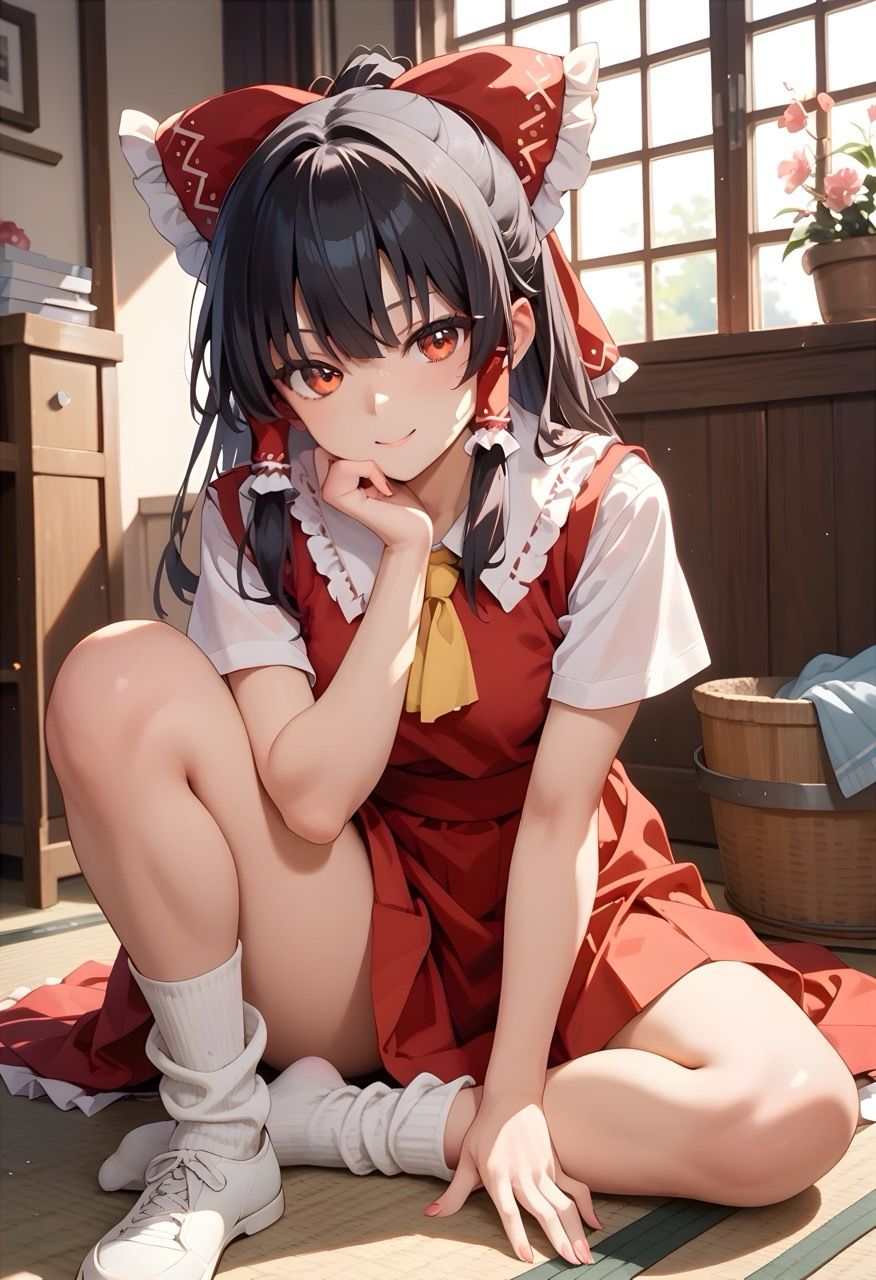 むっちむちな博麗霊夢と性交 画像1