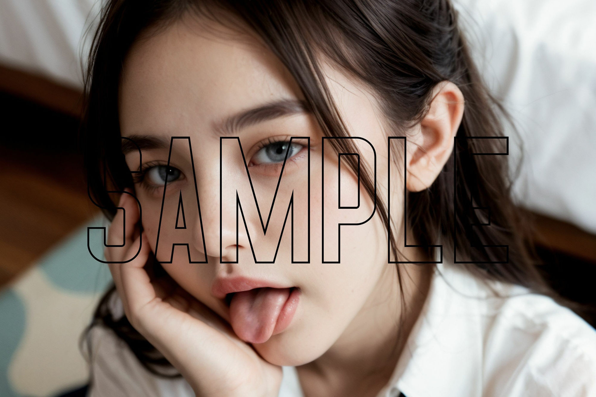 女子校生80人 顔面耽溺 画像2