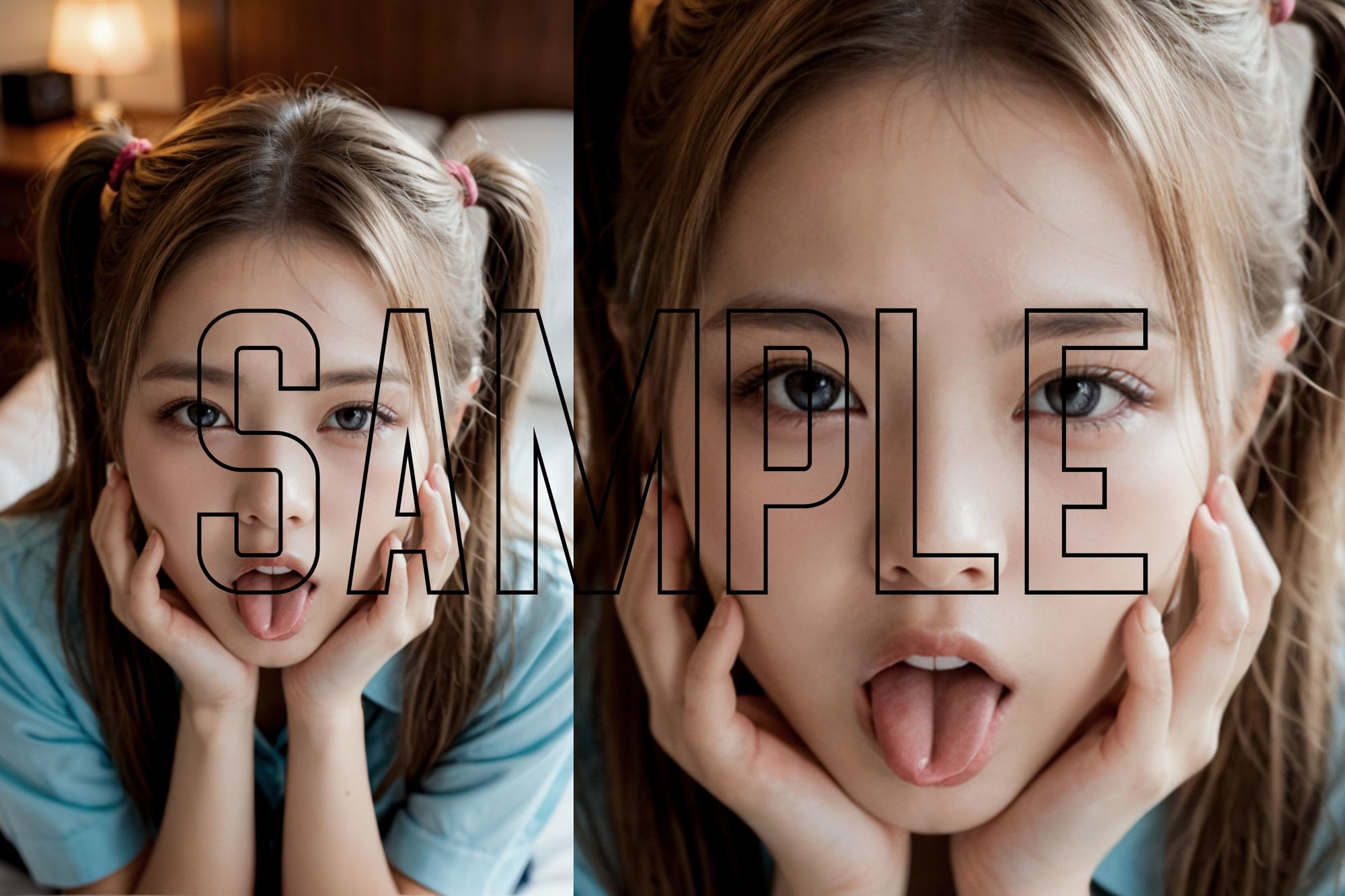 サンプル画像3:女子校生80人 顔面耽溺(B.B.I (Bukker’s BUKKAKE Images)) [d_599974]