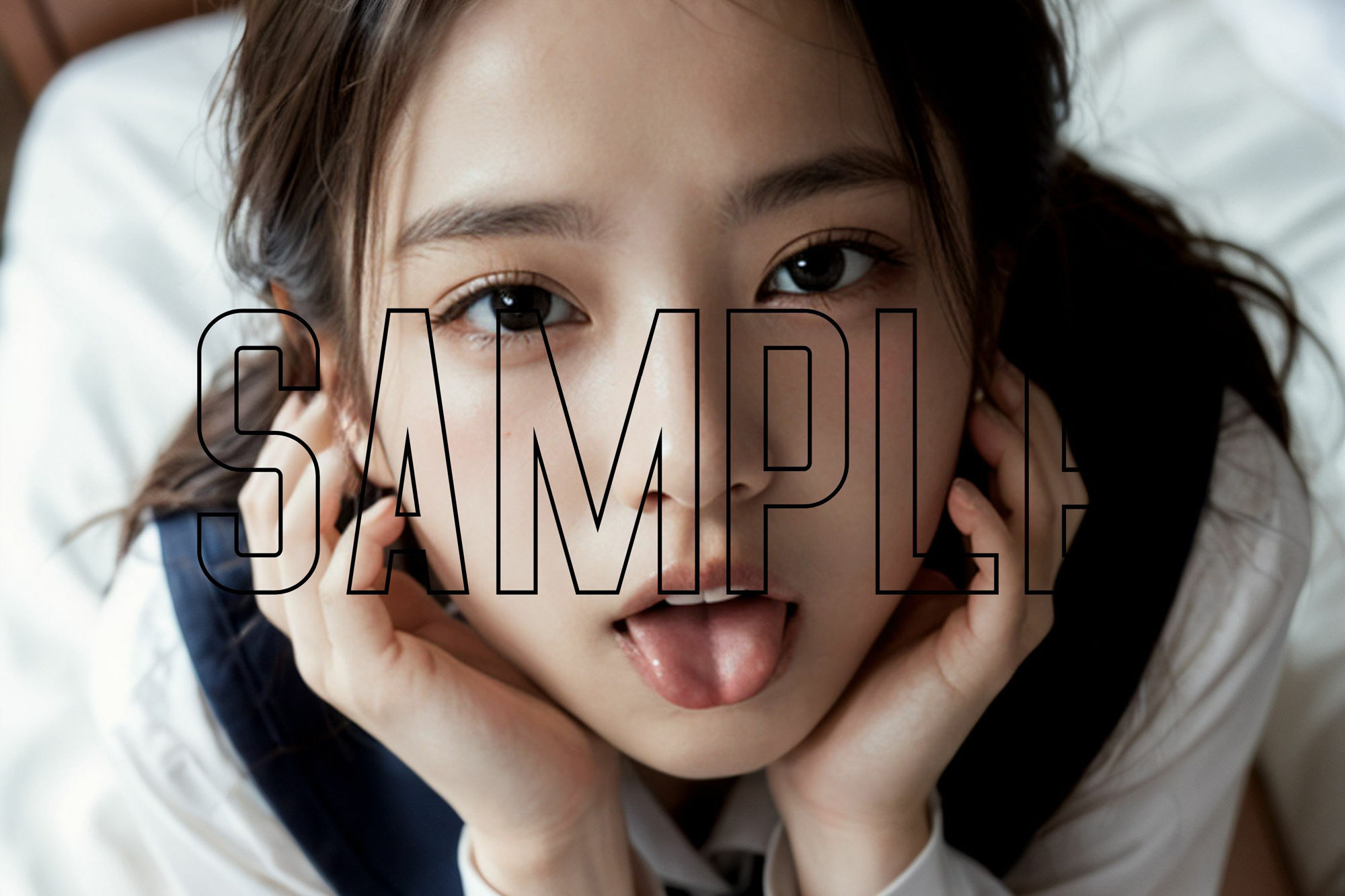 女子校生80人 顔面耽溺 画像4