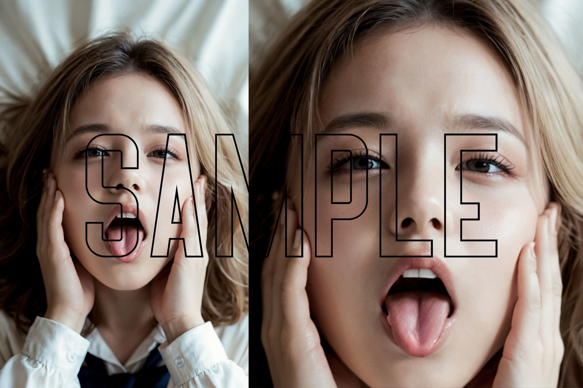 サンプル画像6:女子校生80人 顔面耽溺(B.B.I (Bukker’s BUKKAKE Images)) [d_599974]