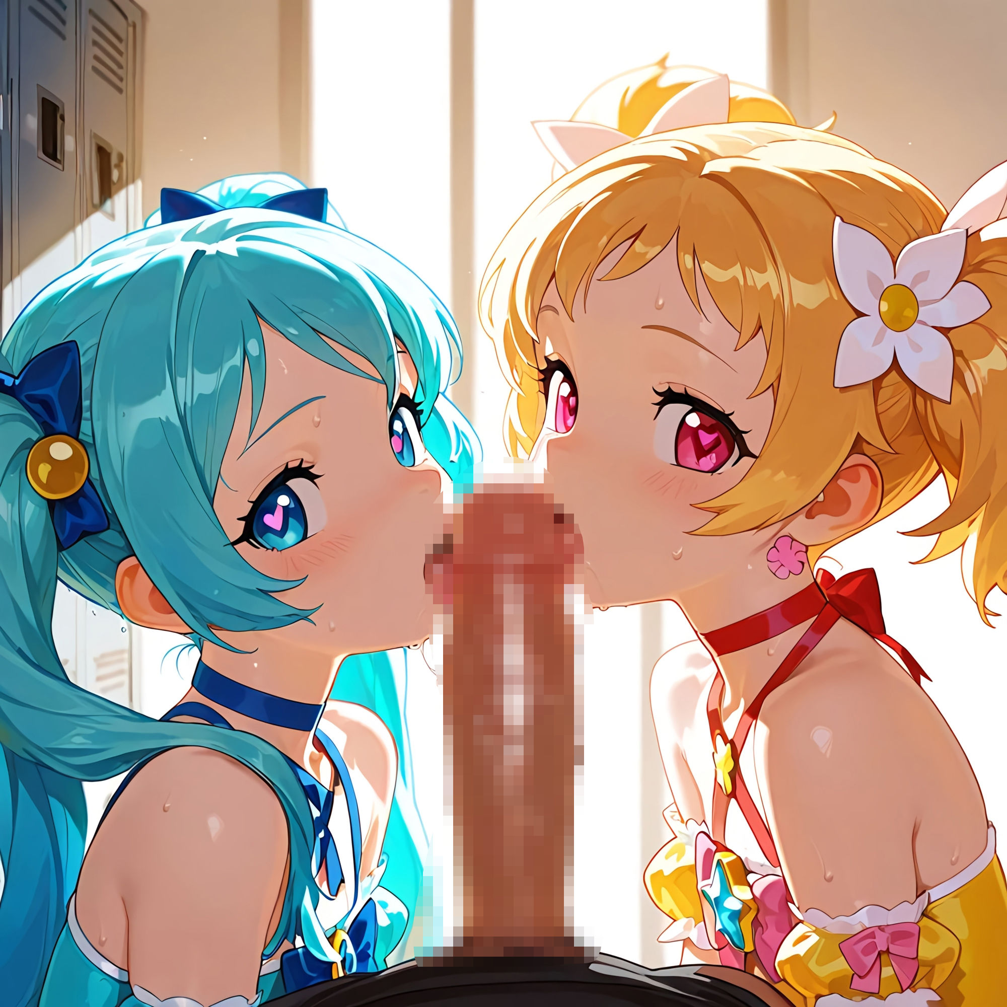 【ちんぽしゃぶって世界を救え！】魔法ドスケベ少女達とむふふエッチ！！！！ サンプル画像 4