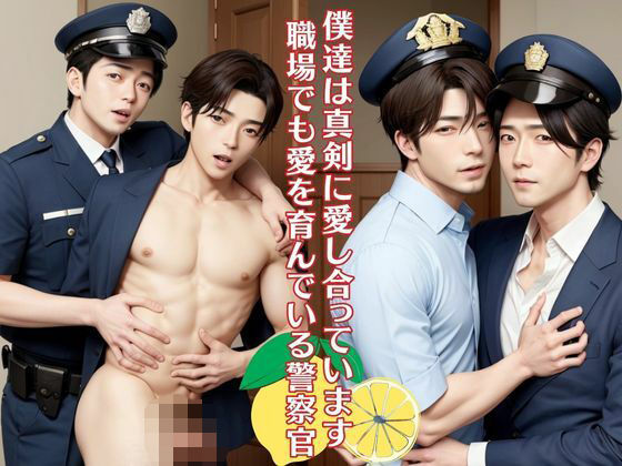 僕達は真剣に愛し合っています職場でも愛を育んでいる警察官は筋肉イケメン【しゃぼん玉企画】