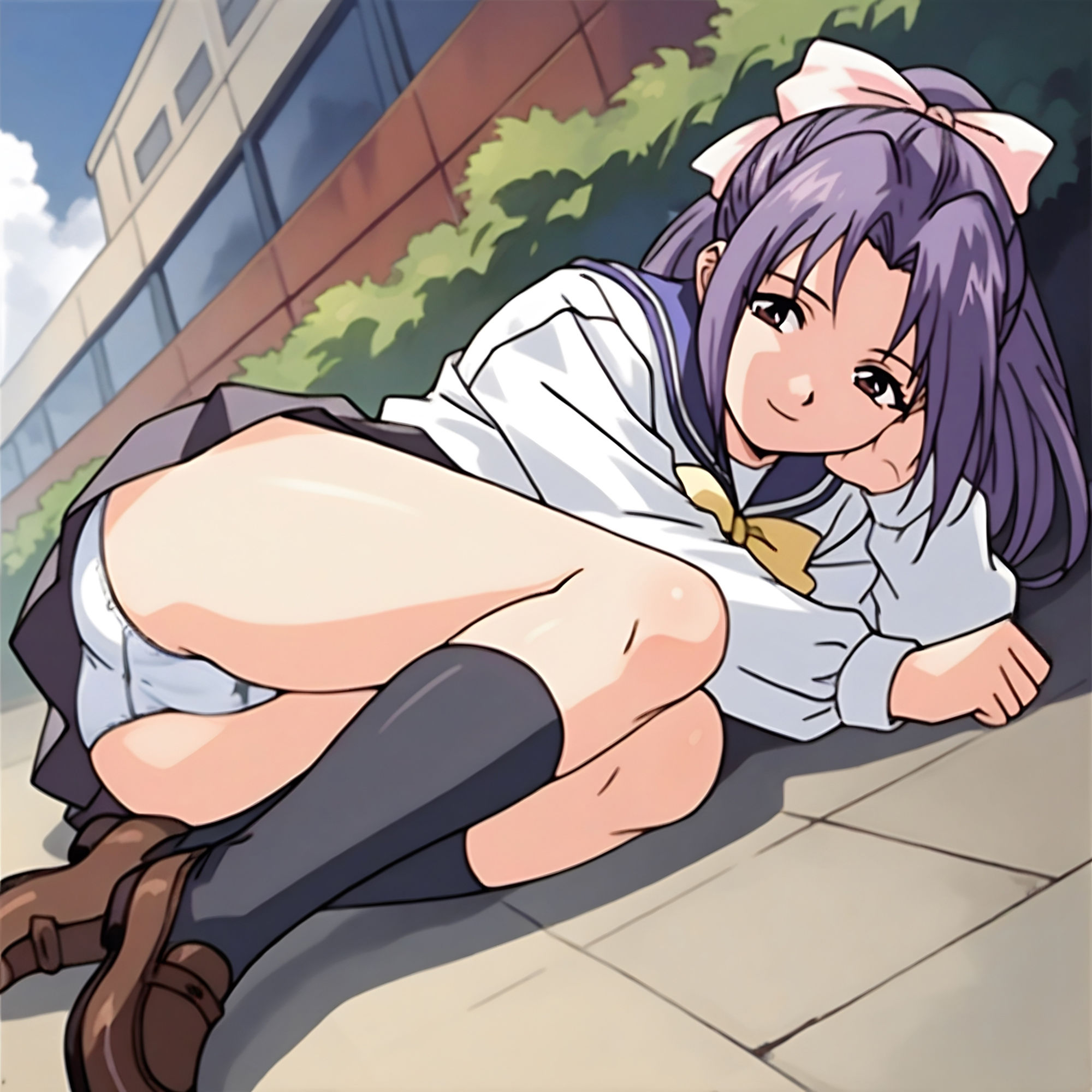 恋ヶ窪〇子パンチラCG集(全100枚) 画像1