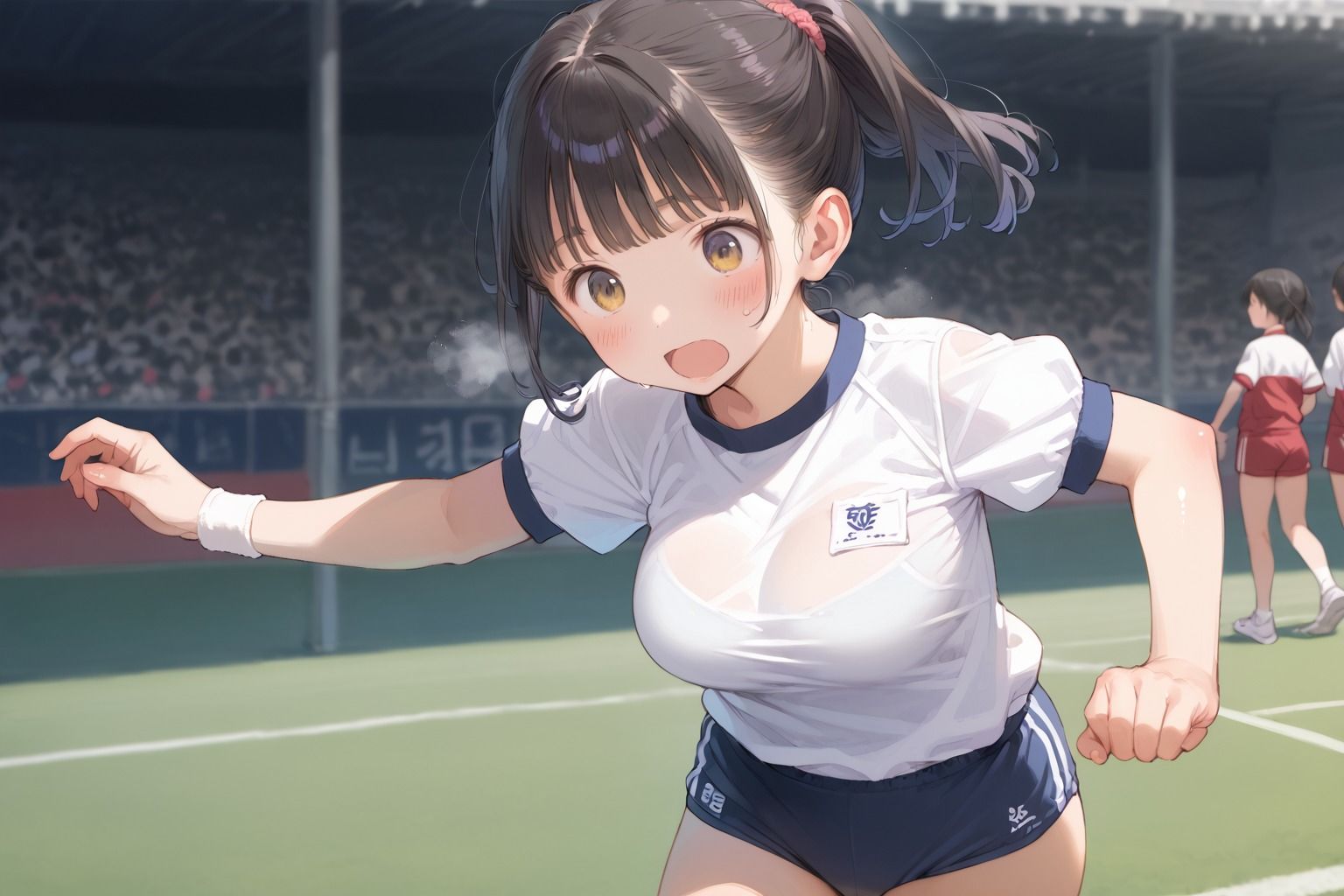 美少女たちの大人な運動会 画像1