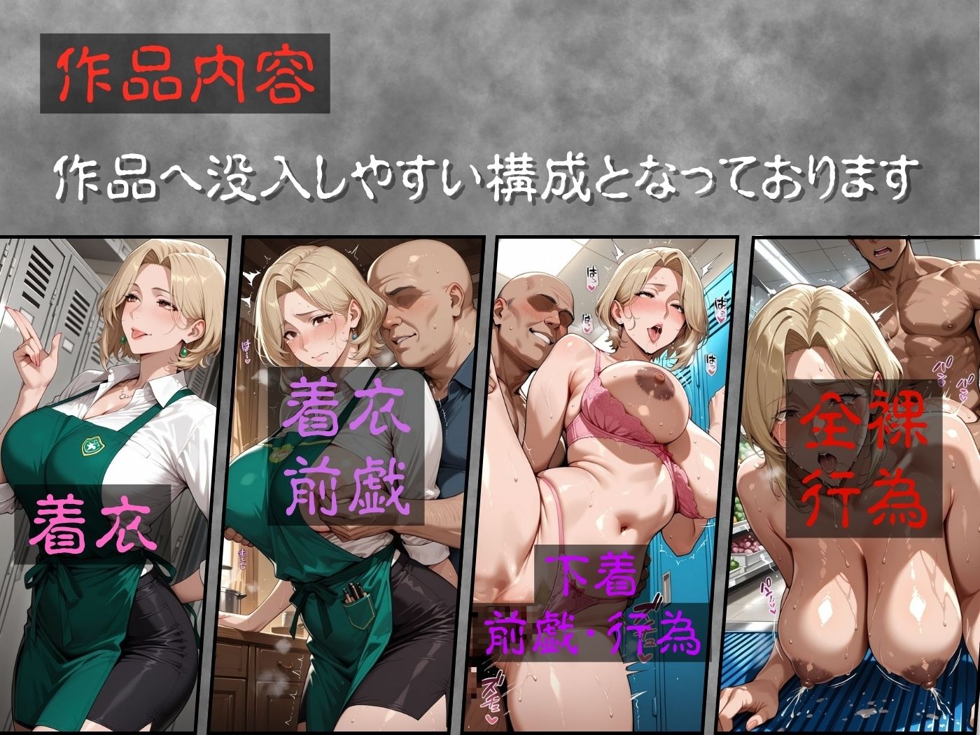 サンプル画像3:今日の性直担当は君達だ〜人妻×パート主婦編〜(トッポギ) [d_600105]