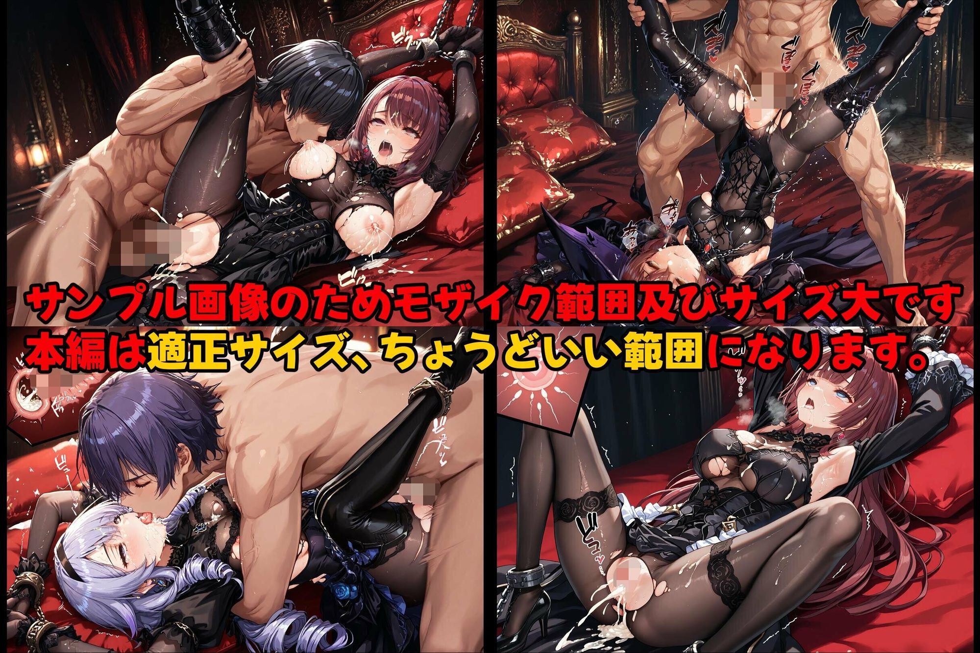 サンプル画像6:［亡国の孕み袋］ 〜帝国軍は国を挙げての強●魔〜   第13部 黒魔術師(主菜館) [d_600108]