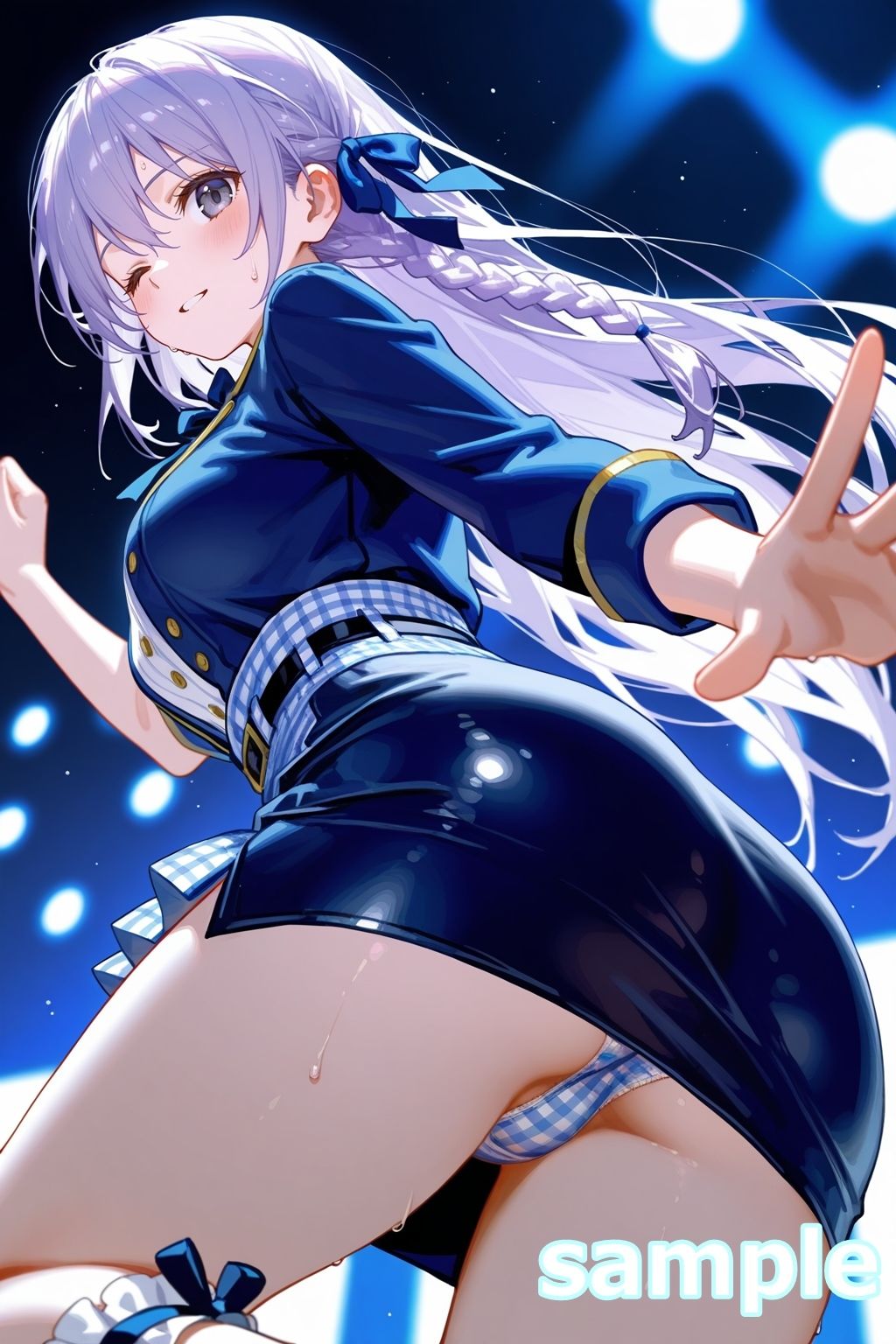 おパンツ拝見イラスト集 〜アイドル・ライブステージ編〜 画像7