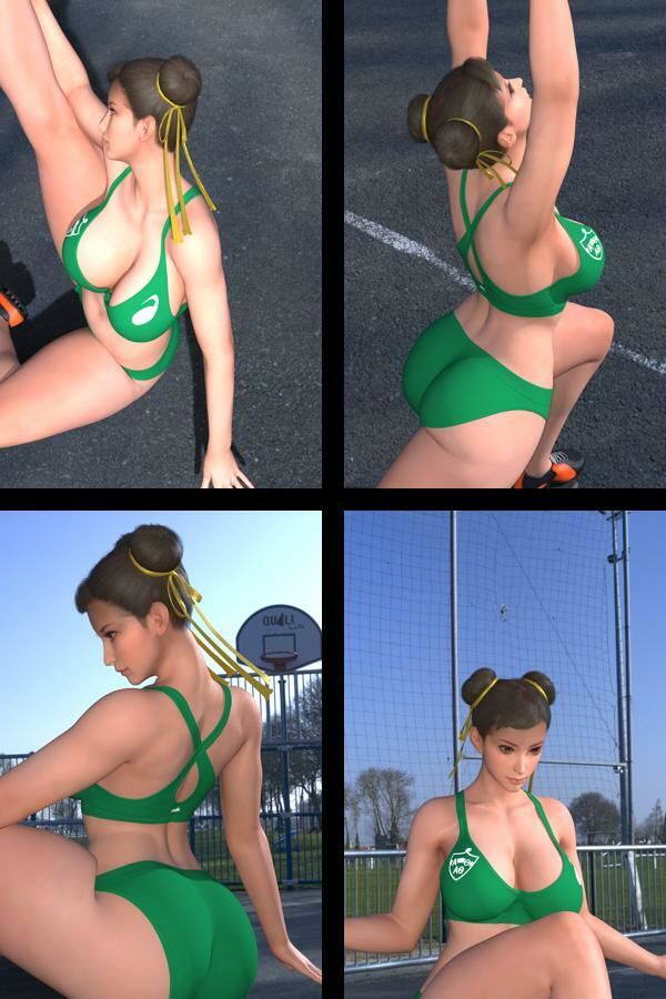 元祖中華女性格闘家 チュンリー(春麗)の写真集 麗しき春_05 画像2