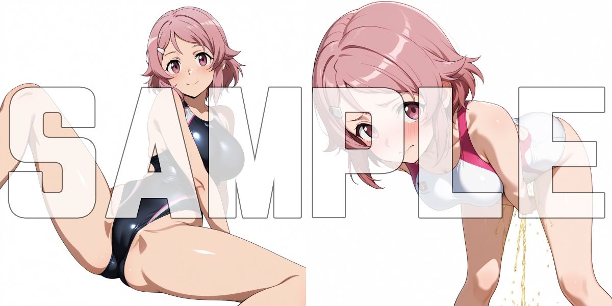 サンプル画像4:リズコス -リズ〇ットのコスプレしてみた！着衣お漏らしもあるよ！-【2025年5月号】(牡丹桜) [d_600260]