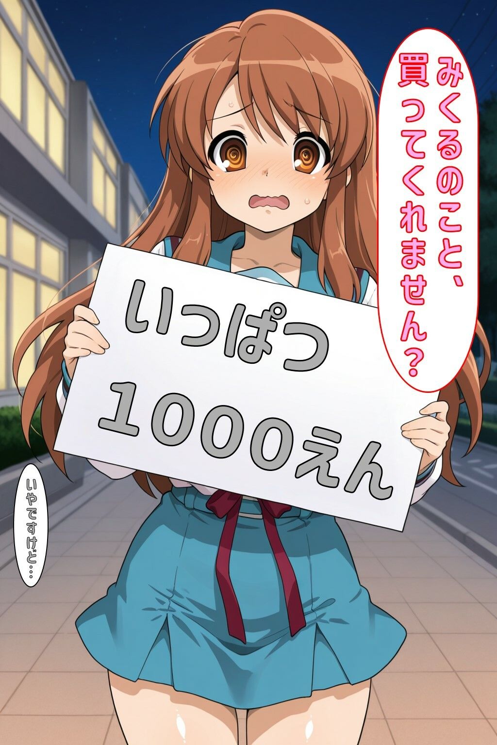 サンプル画像1:「みくるのこと買ってくれません？」(あるてみす) [d_600287]