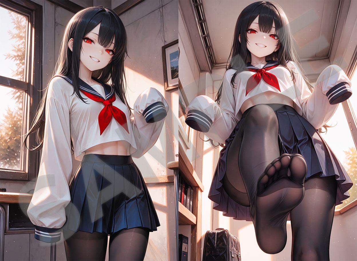 サンプル画像1:ちっぱい幼馴染との日常(えーあい女の子) [d_600289]