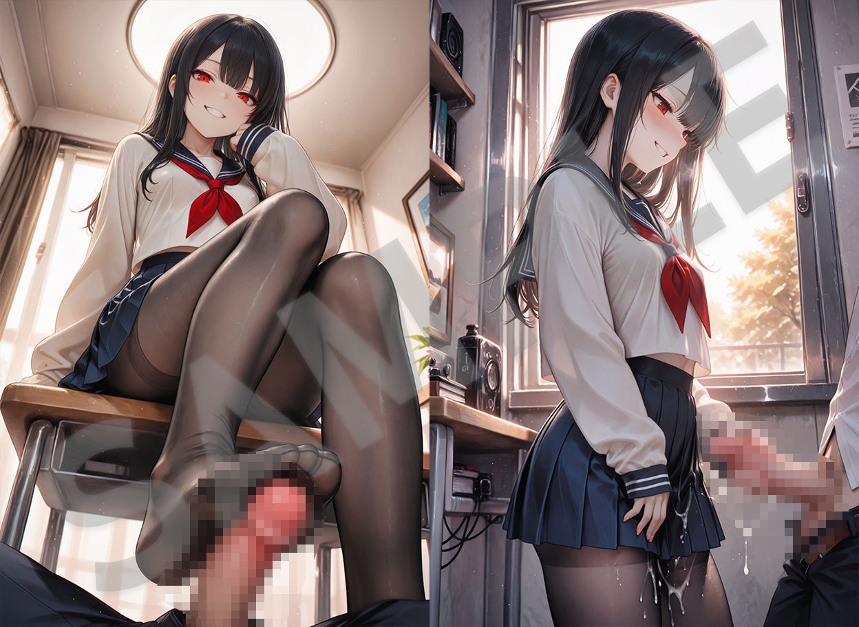 サンプル画像2:ちっぱい幼馴染との日常(えーあい女の子) [d_600289]