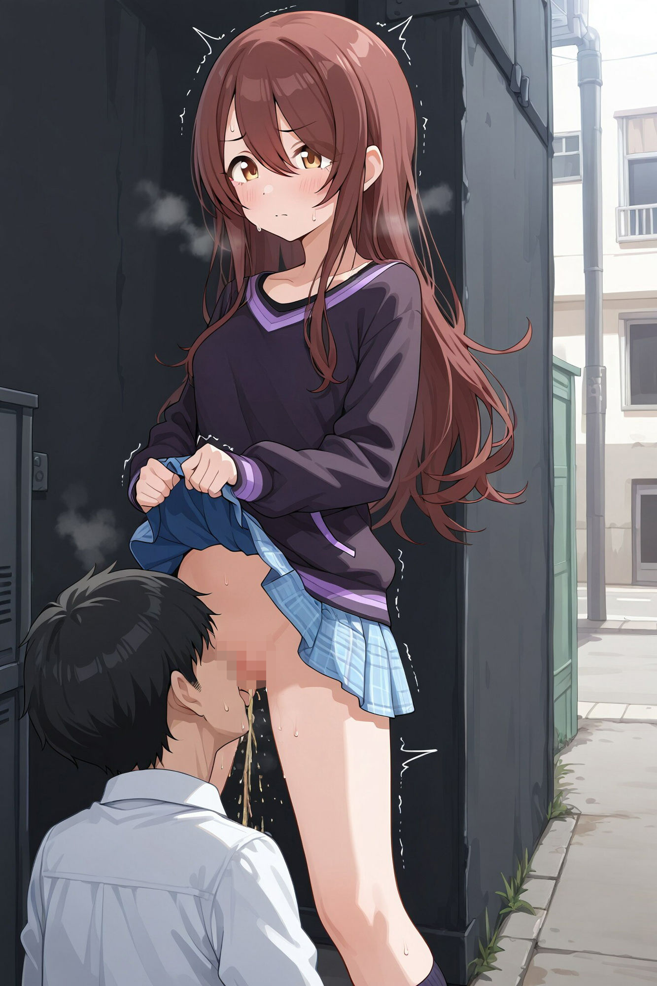 サンプル画像2:アイ○ス放尿録 〜シャニション編1〜(にじばあど) [d_600364]