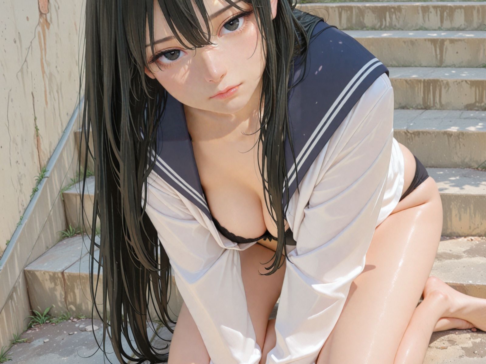 サンプル画像4:限界女子校生(焼きたてチェリーパイ) [d_600379]