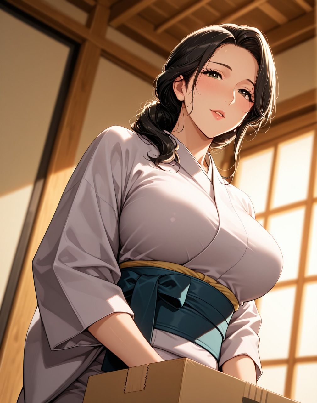 サンプル画像1:人妻調教日誌〜義父に縛られて種付けされる人妻〜(パパイヤ) [d_600467]