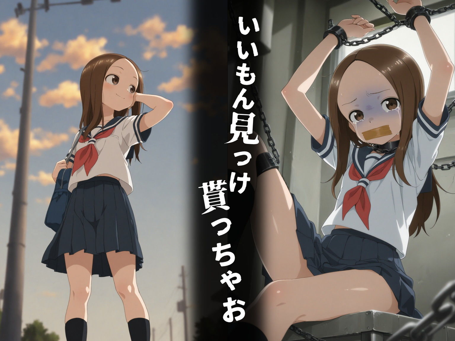 無様に堕つ 高〇さん2