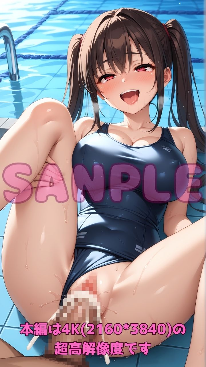 サンプル画像6:深夜のスク水部〜プールで禁断レッスン2〜(Cherry Palette) [d_600508]