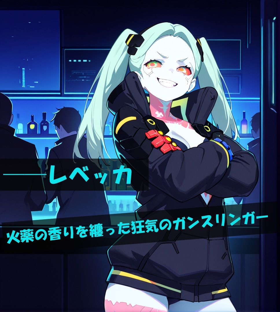 サンプル画像3:Cyberpunk Edgerunners 脱衣ポーカーCG集(自宅のカフカ) [d_600539]