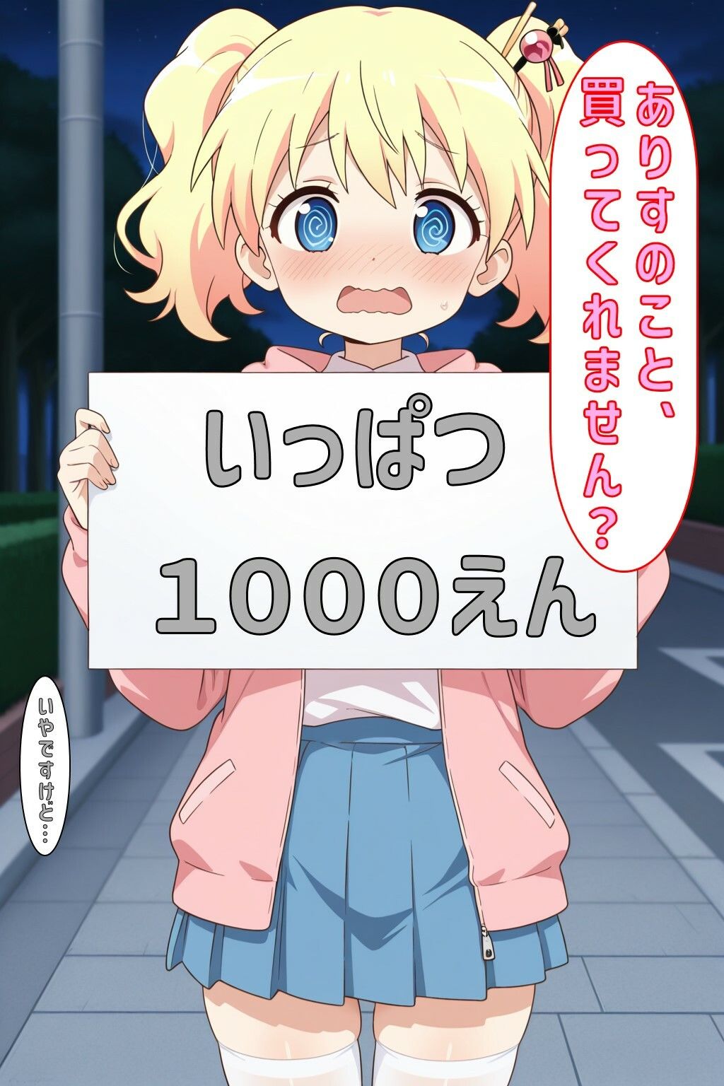 サンプル画像1:「ありすのこと買ってくれません？」(あるてみす) [d_600567]