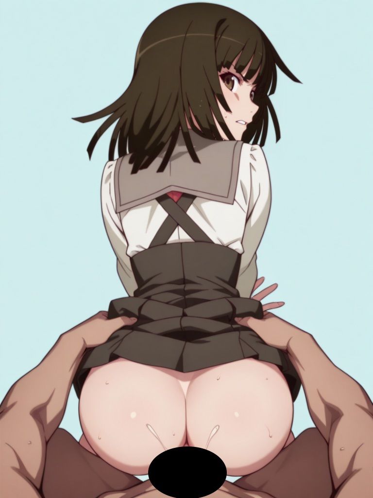 『化〇語』ヒロイン脱がしてみた ムキムキ色黒モブがヤリたい放題 スマホでも見やすい縦型 シチュエーション&クオリティ厳選済み450枚! 画像6