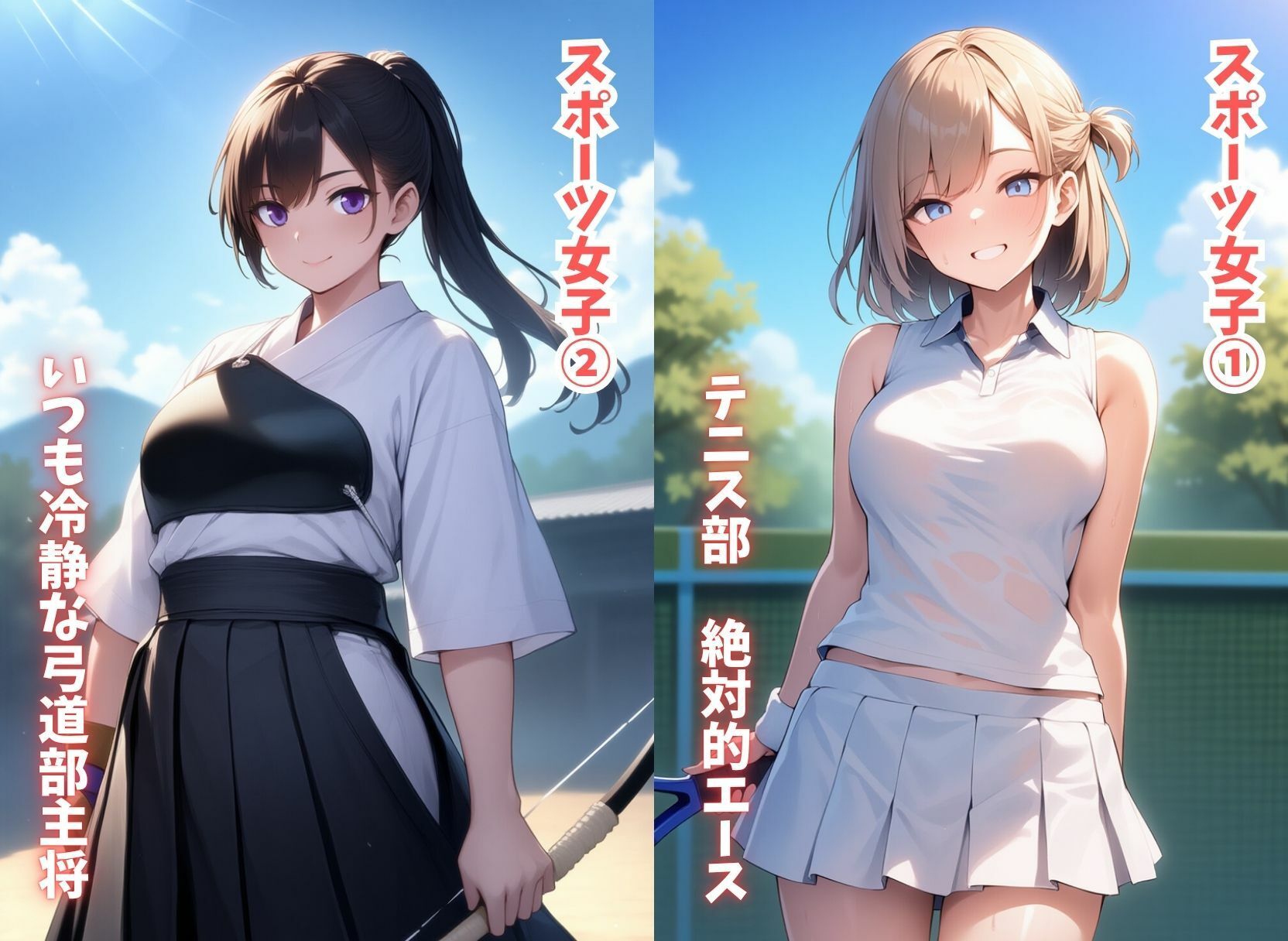 スポーツ女子達の誰も知らないえっちなクラブ活動 画像1
