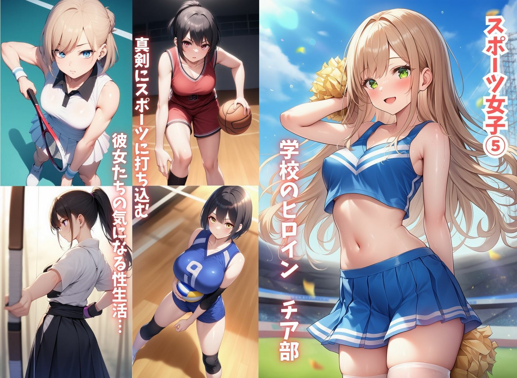 スポーツ女子達の誰も知らないえっちなクラブ活動 画像3