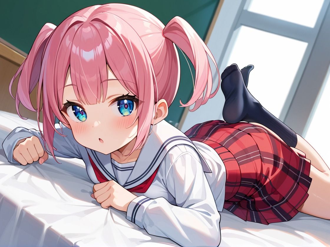 サンプル画像1:ワタシ！！これでもJKです！！(発情ミルフィーユ) [d_600648]