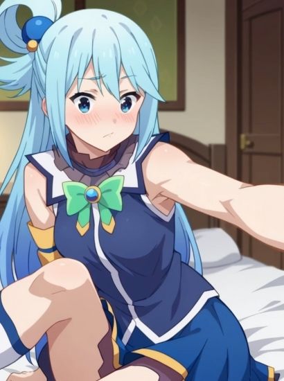 意外と剛毛なアクアから送られてきた自撮り写真 サンプル画像 2