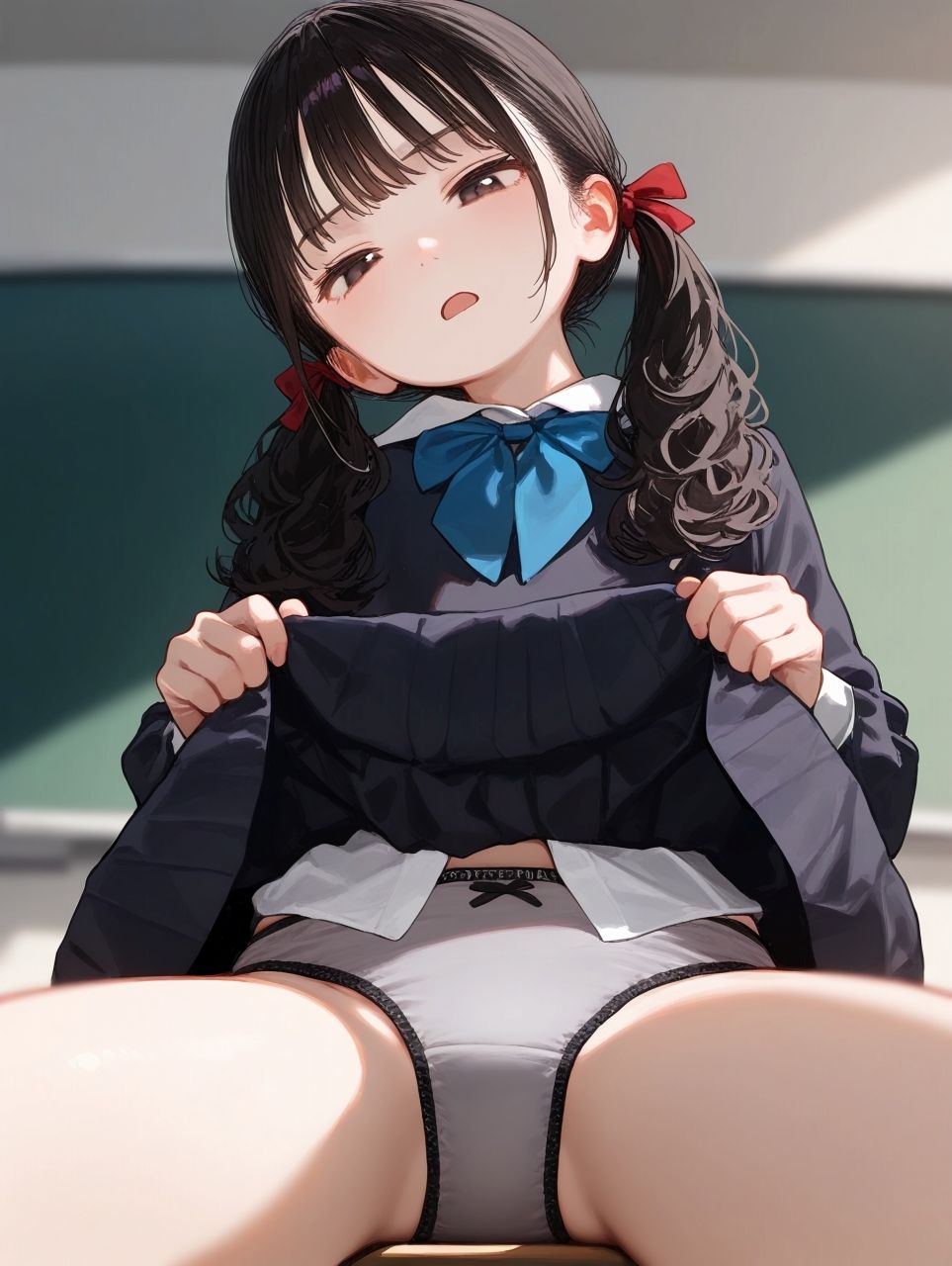 サンプル画像4:土下座して下着をみせてもらおう！(ジャングルジム) [d_600675]